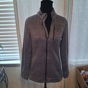 Marc New York Charcoal Knit Jacket Size Small